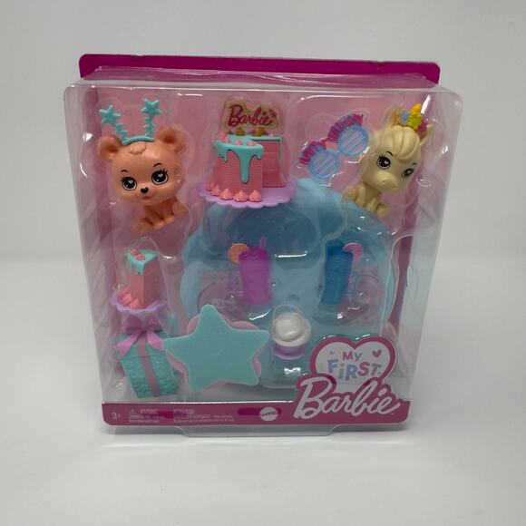 Mattel My First Barbie Birthday Party Accessories - Picture 1 of 8
